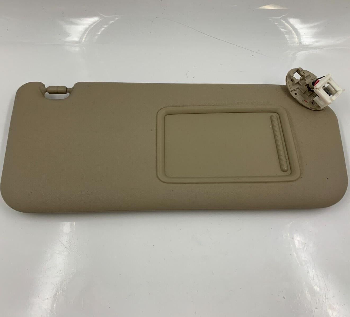 2006-2009 Toyota RAV4 Passenger Sun Visor Sunvisor Illuminated Tan OEM H01B12056