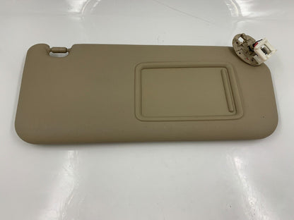 2006-2009 Toyota RAV4 Passenger Sun Visor Sunvisor Illuminated Tan OEM H01B12056