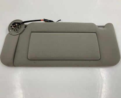 2005-2007 Cadillac STS Driver Sun Visor Sunvisor Gray Illuminated OEM H01B12057