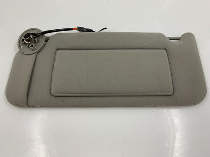 2005-2007 Cadillac STS Driver Sun Visor Sunvisor Gray Illuminated OEM H01B12057