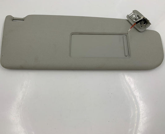 2009-2017 Volkswagen CC Passenger Sun Visor Sunvisor Gray Illumination D03B22040