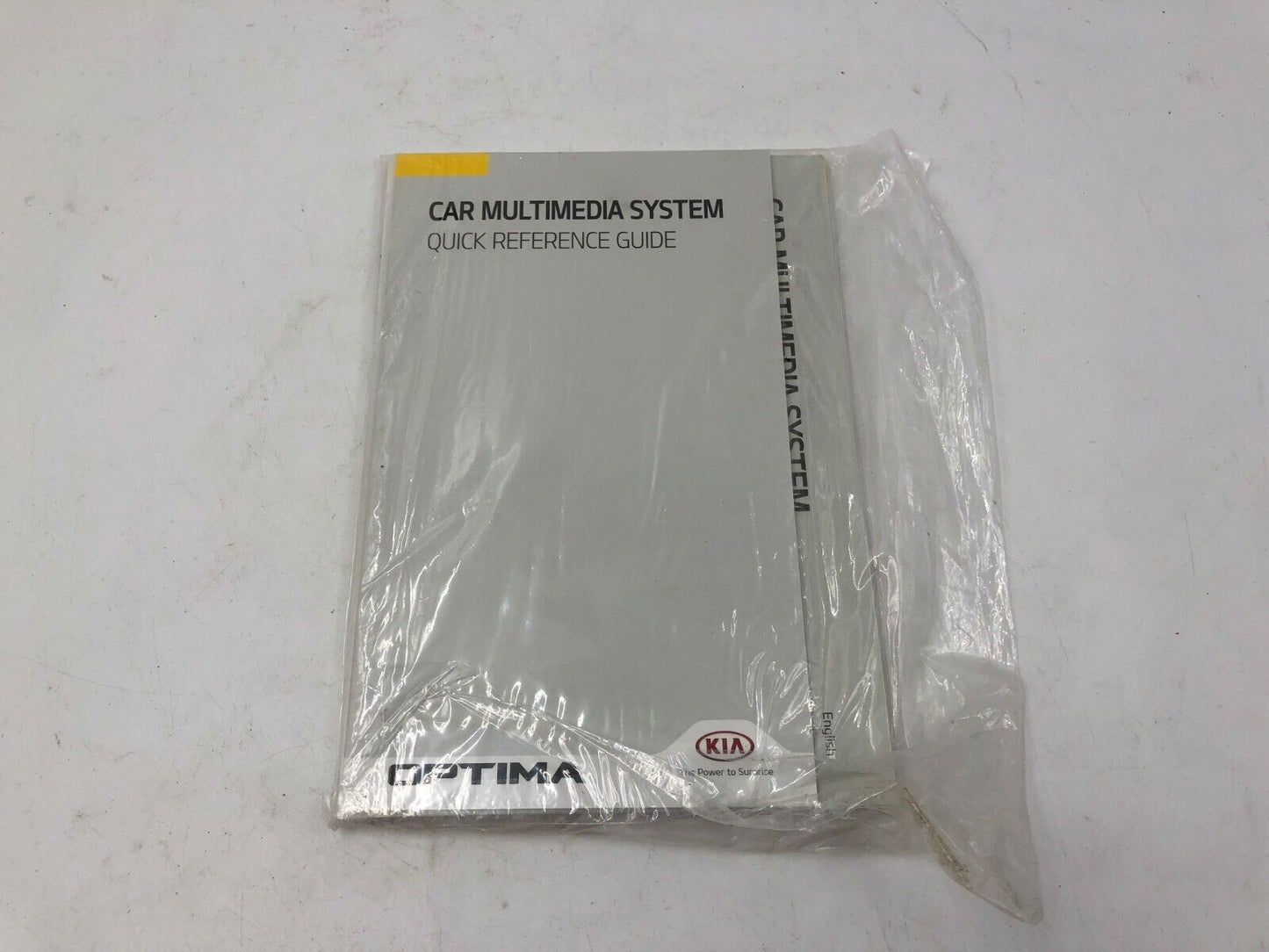 2018 Kia Optima Owners Manual Set with Case OEM A04B05007