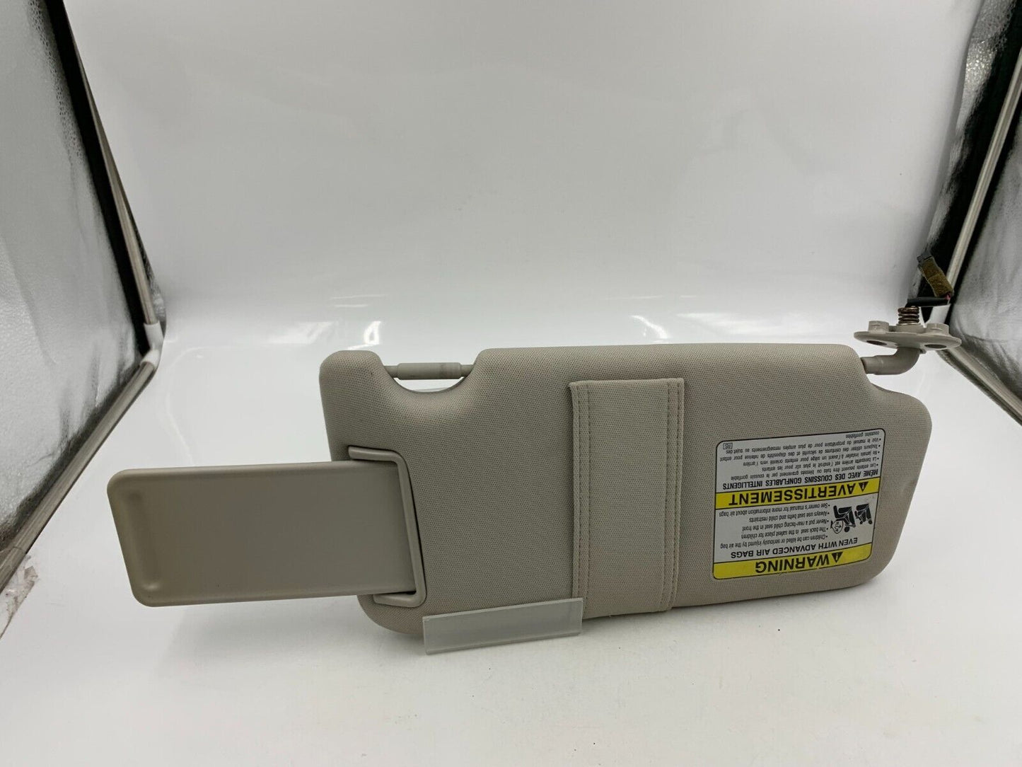 2010-2014 Subaru Legacy Driver Sun Visor Sunvisor Gray OEM A02B44040