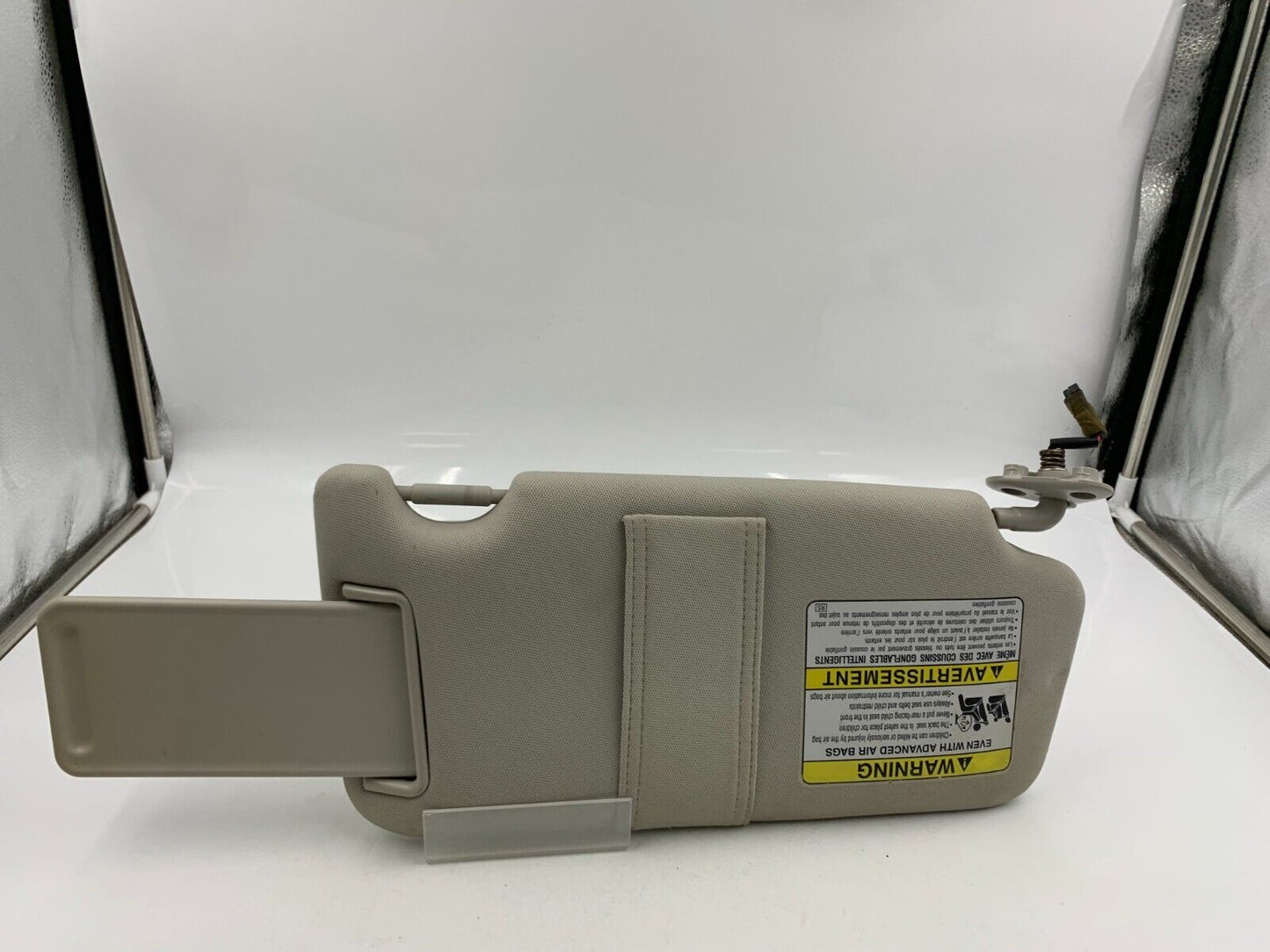 2010-2014 Subaru Legacy Driver Sun Visor Sunvisor Gray OEM A02B44040