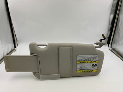 2010-2014 Subaru Legacy Driver Sun Visor Sunvisor Gray OEM A02B44040