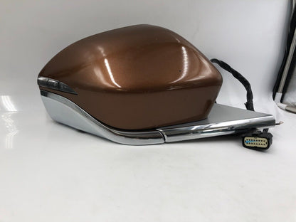 2017-2020 Lincoln Continental Passenger Power Door Mirror Brown BSA A01B49021