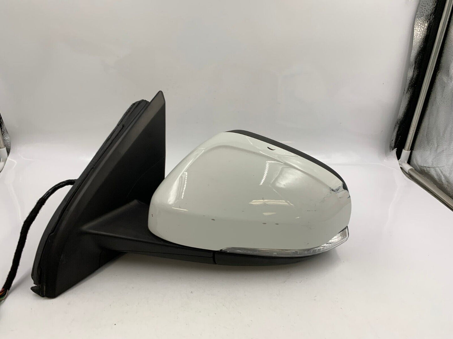 2011-2018 Volvo S60 Driver Side View Power Door Mirror White OEM A01B28061