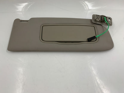 2007-2011 Volvo V50 Passenger Sun Visor Sunvisor Illuminated Gray OEM D03B23051