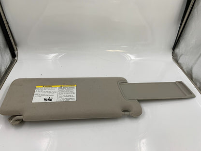 2011-2017 Nissan Quest Driver Sun Visor Sunvisor Gray Illuminated OEM C04B09055