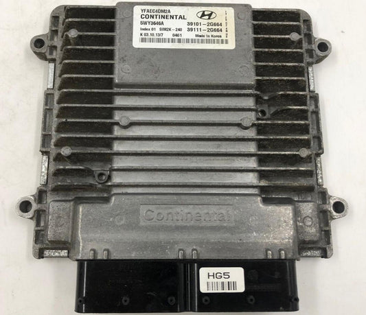 2011-2014 Hyundai Sonata Engine Control Module Unit ECU ECM OEM A01B16048