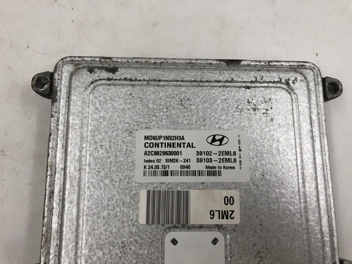 2014-2016 Hyundai Elantra Engine Control Module ECU ECM OEM A02B27023