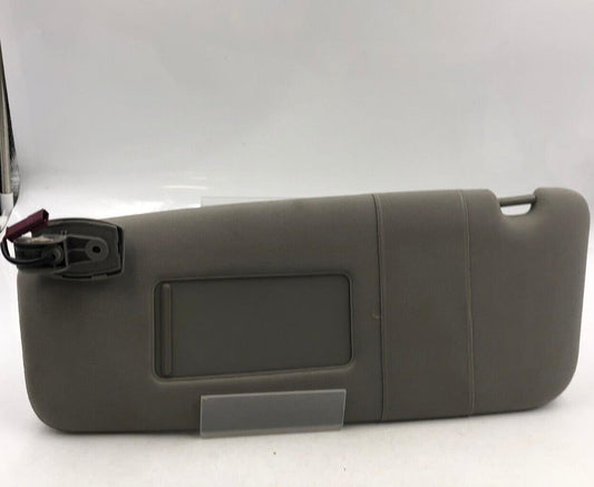 2008-2010 BMW 528i Driver Sun Visor Sunvisor Illuminated Gray OEM B01B16037