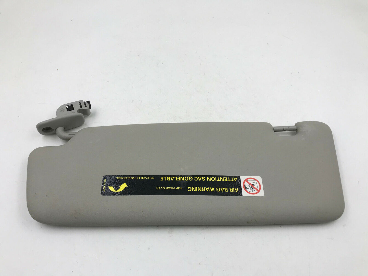 2002-2008 Audi A4 Sedan Passenger  Sunvisor Gray Illuminated OEM B01B17062