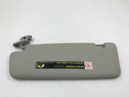 2002-2008 Audi A4 Sedan Passenger  Sunvisor Gray Illuminated OEM B01B17062