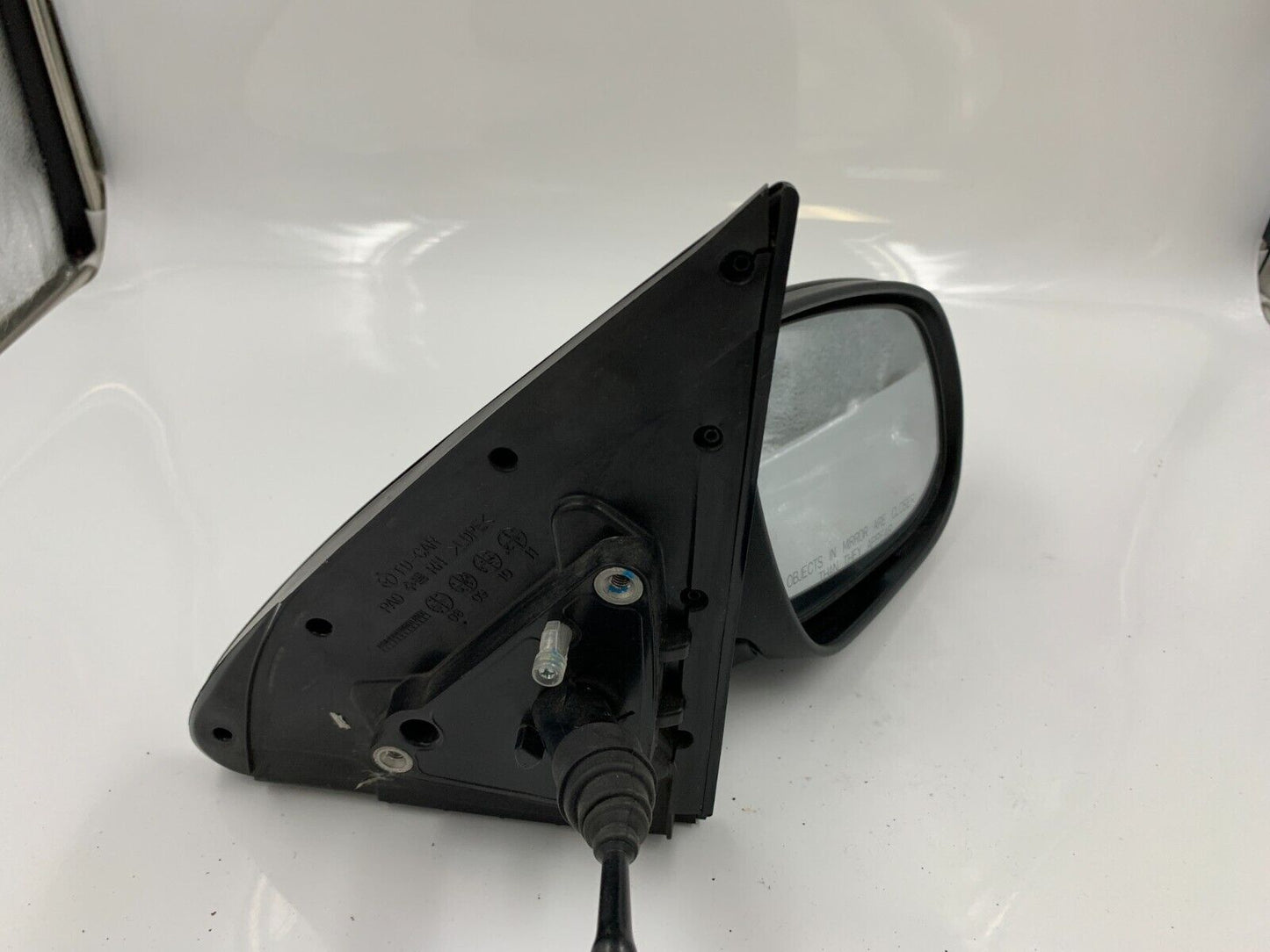 2011-2013 Kia Forte Passenger Side View Manual Door Mirror Black OEM E02B28001