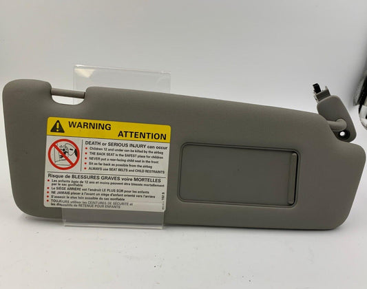 2002-2008 Audi A4 Sedan Passenger Sunvisor Gray Illuminated OEM D02B05050