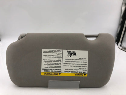 2013-2018 Nissan Altima Passenger Sun Visor Sunvisor Gray Illumination E03B52053