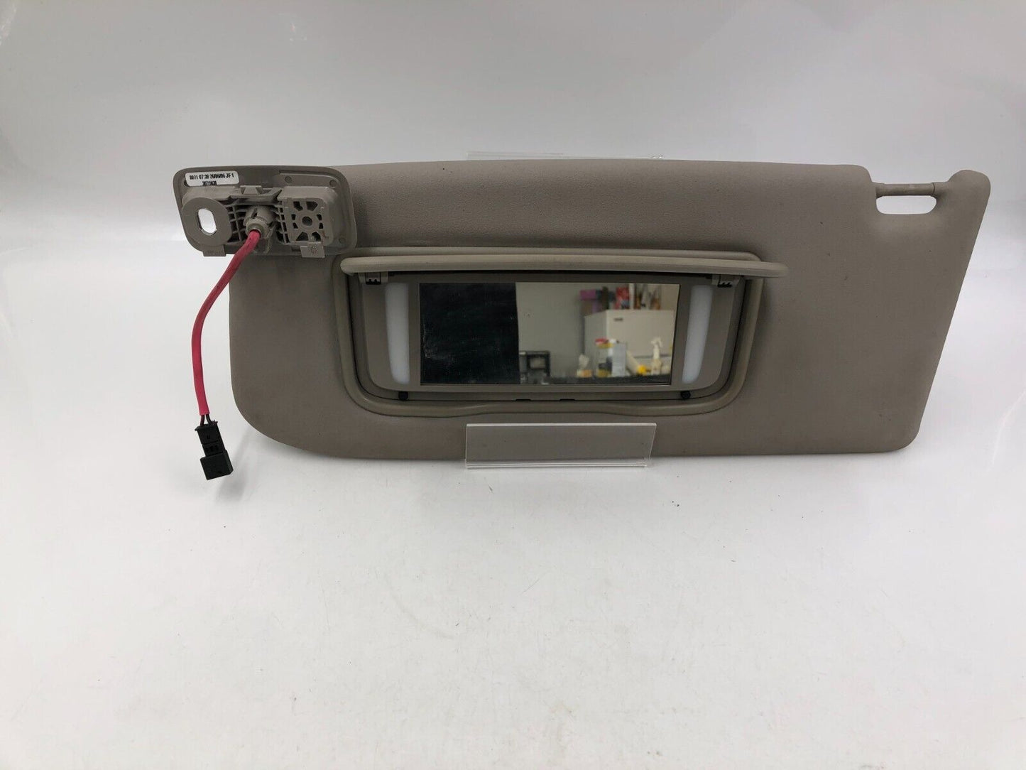 2007-2011 Volvo 50 Series Driver Sun Visor Sunvisor Gray OEM B03B31022