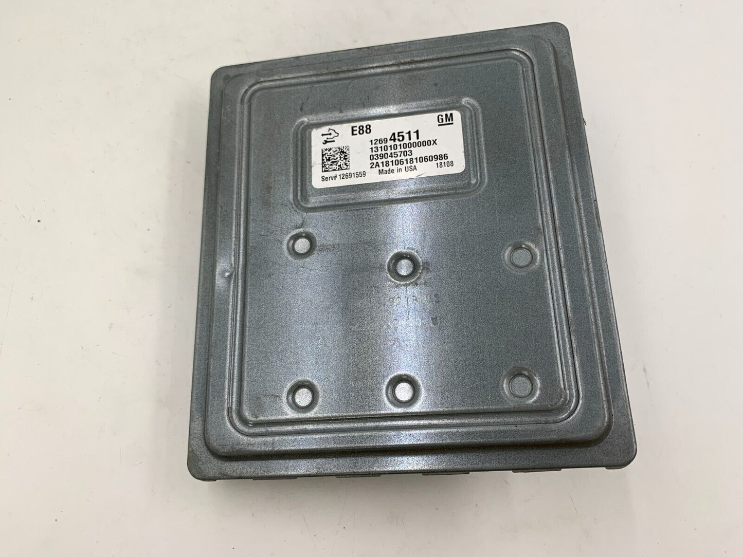 2018-2019 Chevrolet Malibu Engine Control Module ECU ECM OEM B02B16075