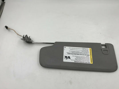 2018-2019 Chevrolet Equinox Passenger Sun Visor Sunvisor Gray Illuminated G04B23