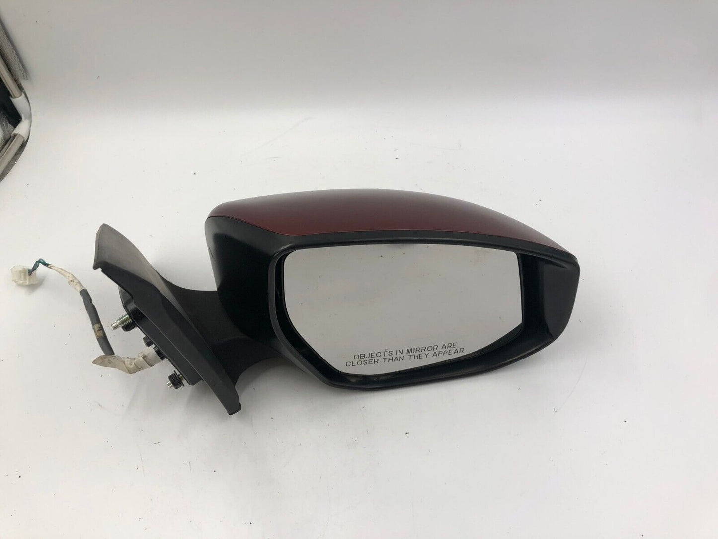 2016-2019 Nissan Sentra Passenger Side View Power Door Mirror Red OEM B04B03034