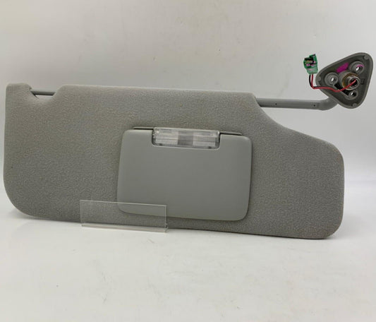 2005-2007 Mercury Montego Sun Visor Sunvisor Gray Illuminated OEM A01B55042