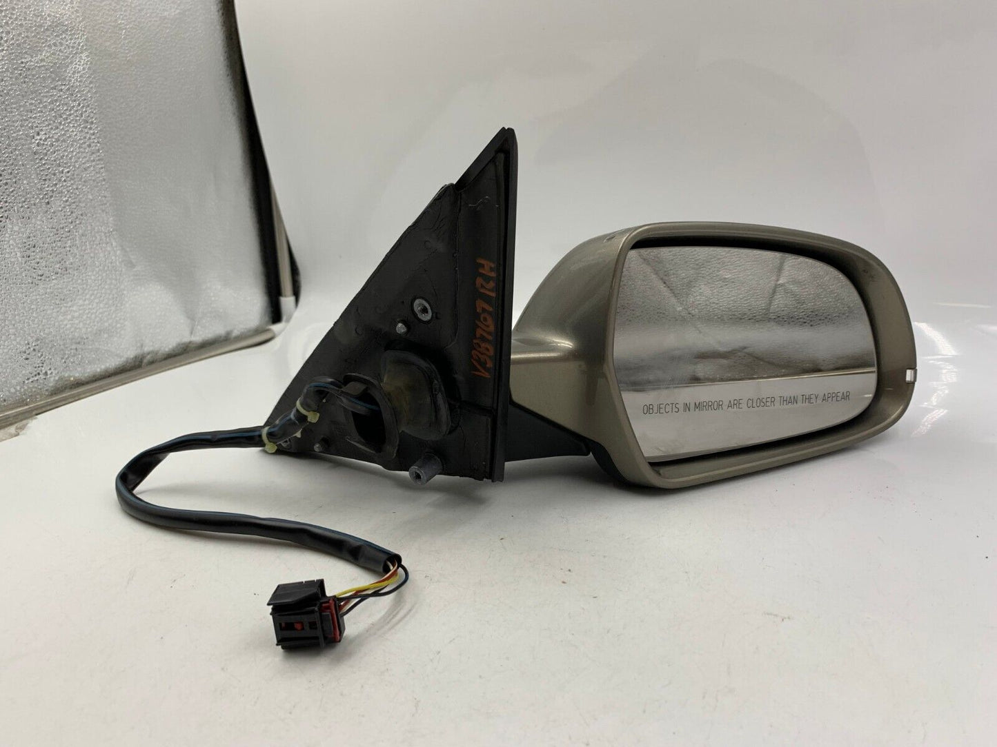 2010-2016 Audi A4 Passenger Side View Power Door Mirror Bronze OEM C04B07044