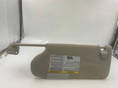 2015-2018 Nissan Murano Passenger Sun Visor Sunvisor Gray Illuminated E04B51060