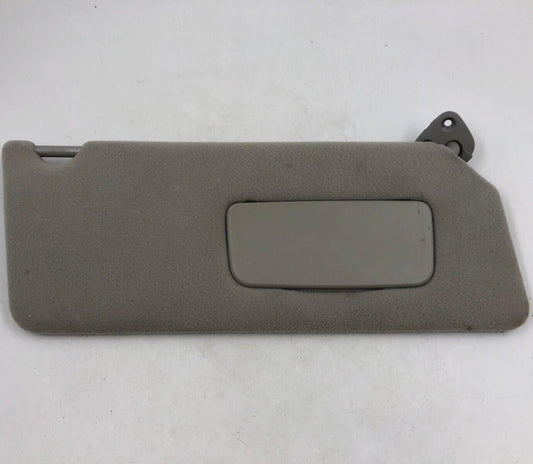 2002-2004 Toyota Camry Passenger Sun Visor Sunvisor Gray OEM C03B02031