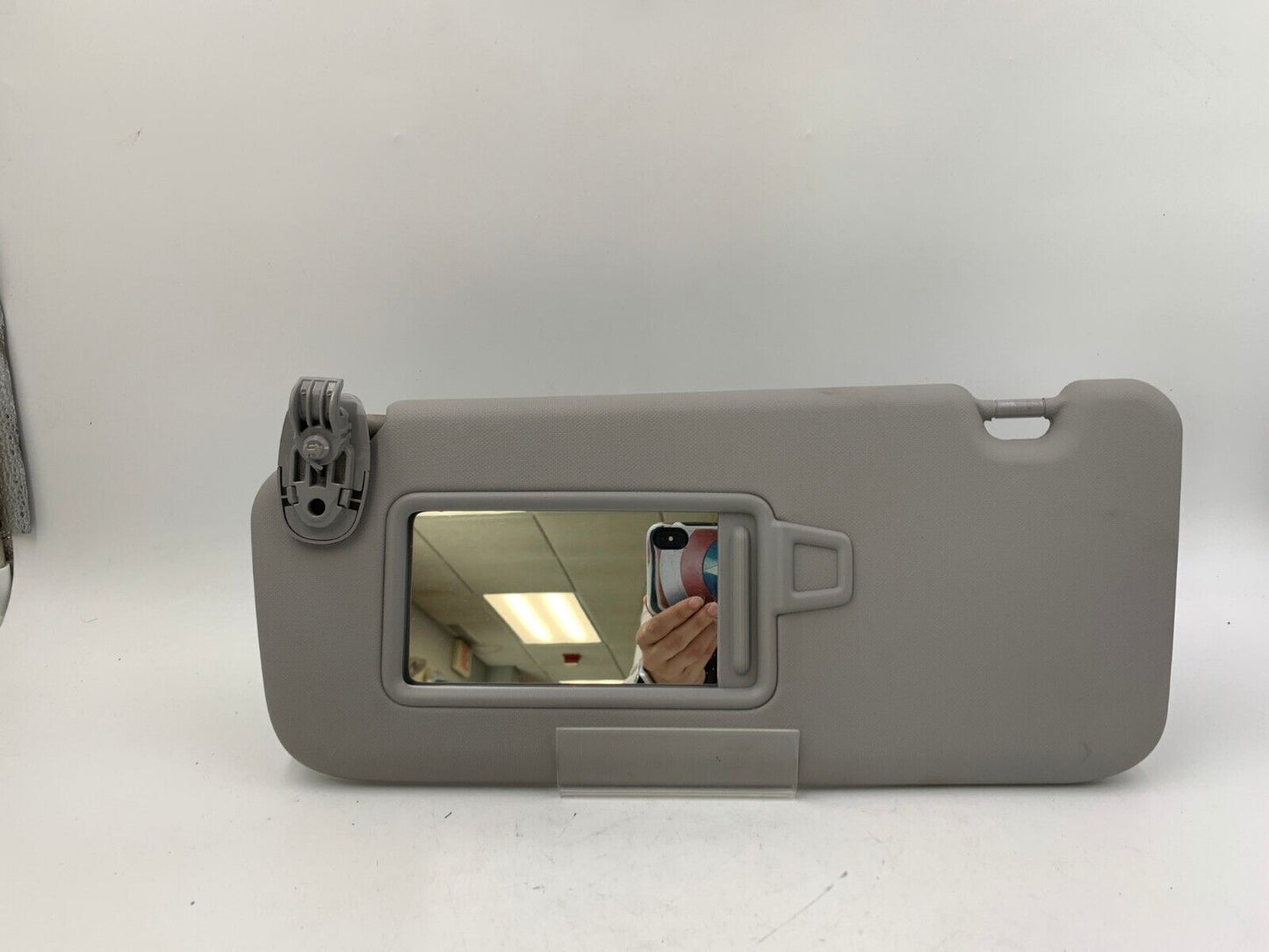 2018-2021 Hyundai Kona Driver Sun Visor Sunvisor Gray OEM G01B10060