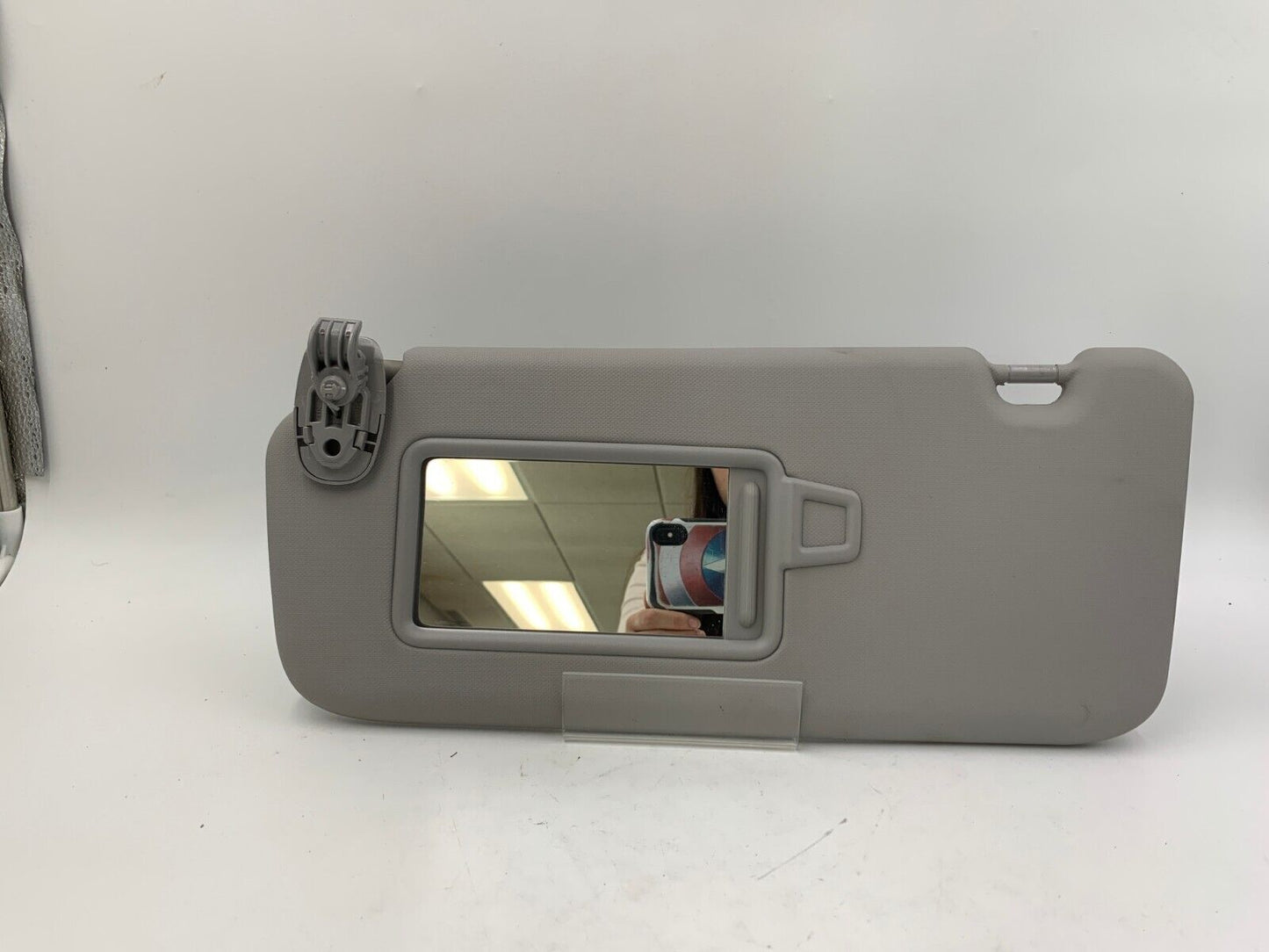 2018-2021 Hyundai Kona Driver Sun Visor Sunvisor Gray OEM G01B10060