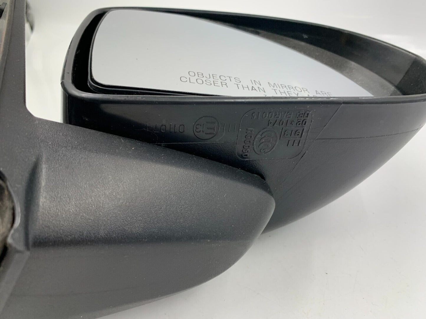 2007-2012 Jeep Compass Passenger Side View Power Door Mirror Black OEM C02B35041