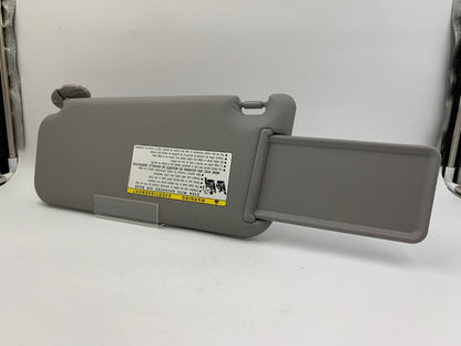 2006-2009 Toyota Rav 4 Passenger Sun Visor Sunvisor Gray Illuminated D02B45023