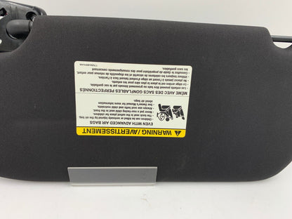 2010-2016 Ford MKS Passenger Sun Visor Sunvisor Black Illuminated OEM F03B38068