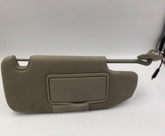 2006 Lincoln Zephyr Passenger Sun Visor Sunvisor Beige Illuminated OEM B04B42030