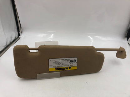 2011-2015 Hyundai Sonata Driver Sun Visor Sunvisor Beige OEM E01B18035