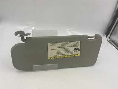 2006-2011 Chevy Aveo Passenger Sun Visor Sunvisor Gray OEM A01B19005