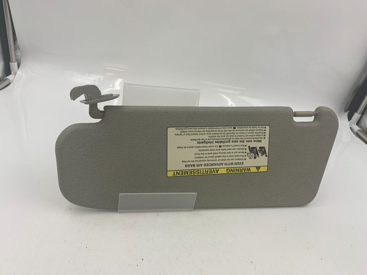 2006-2011 Chevy Aveo Passenger Sun Visor Sunvisor Gray OEM A01B19005