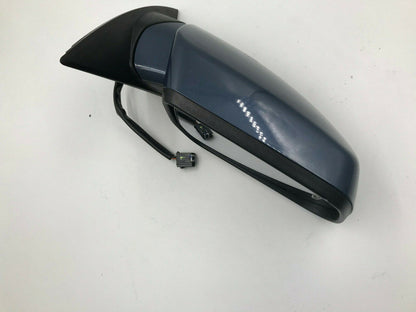 2010-2011 GMC Terrain Passenger View Power Door Mirror Blue OEM A04B27028