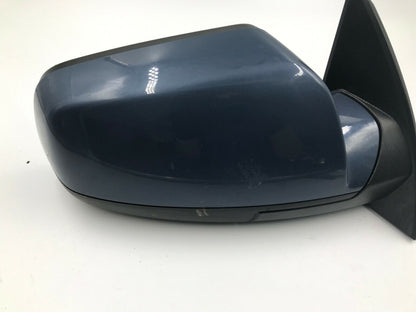 2010-2011 GMC Terrain Passenger View Power Door Mirror Blue OEM A04B27028