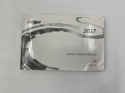 2017 Chevrolet Malibu Owners Manual Handbook Set OEM A01B55002