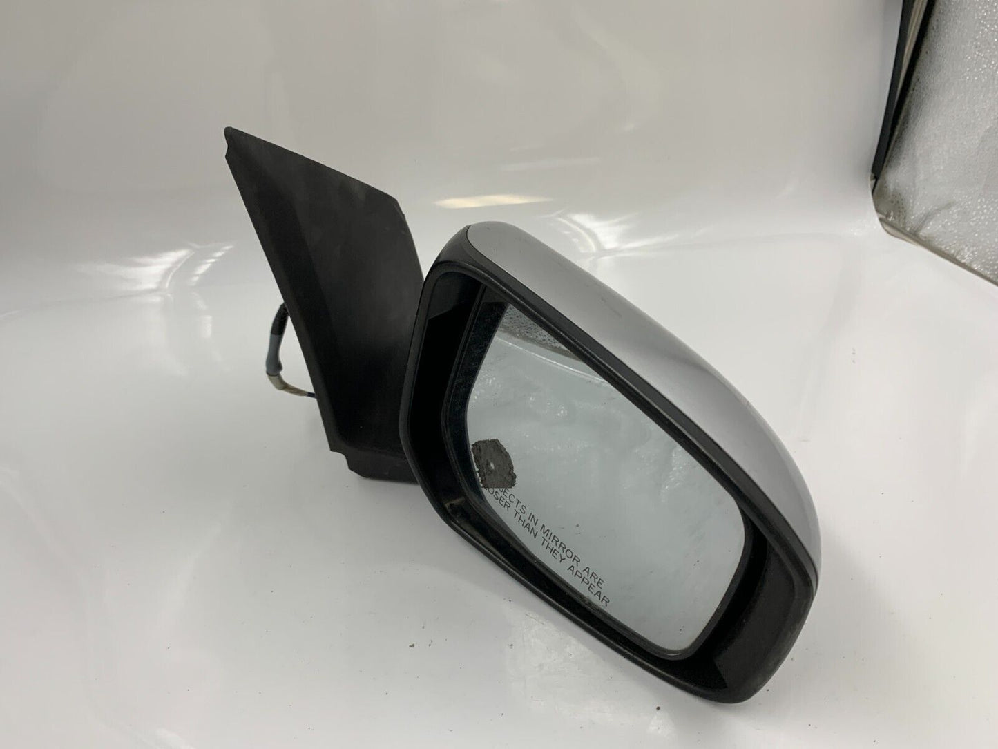 2014 Mitsubishi Mirage Passenger Side Power Door Mirror Silver OEM D02B14019