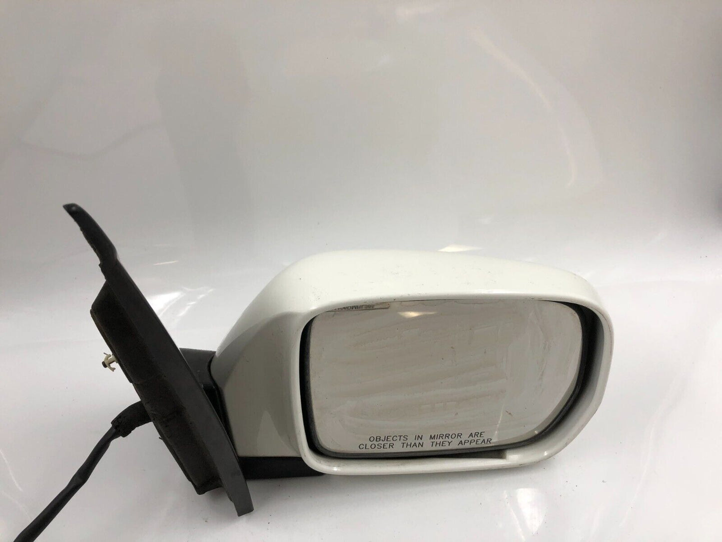 1999-2004 Honda Accord Passenger Side View Power Door Mirror White OEM C02B27080