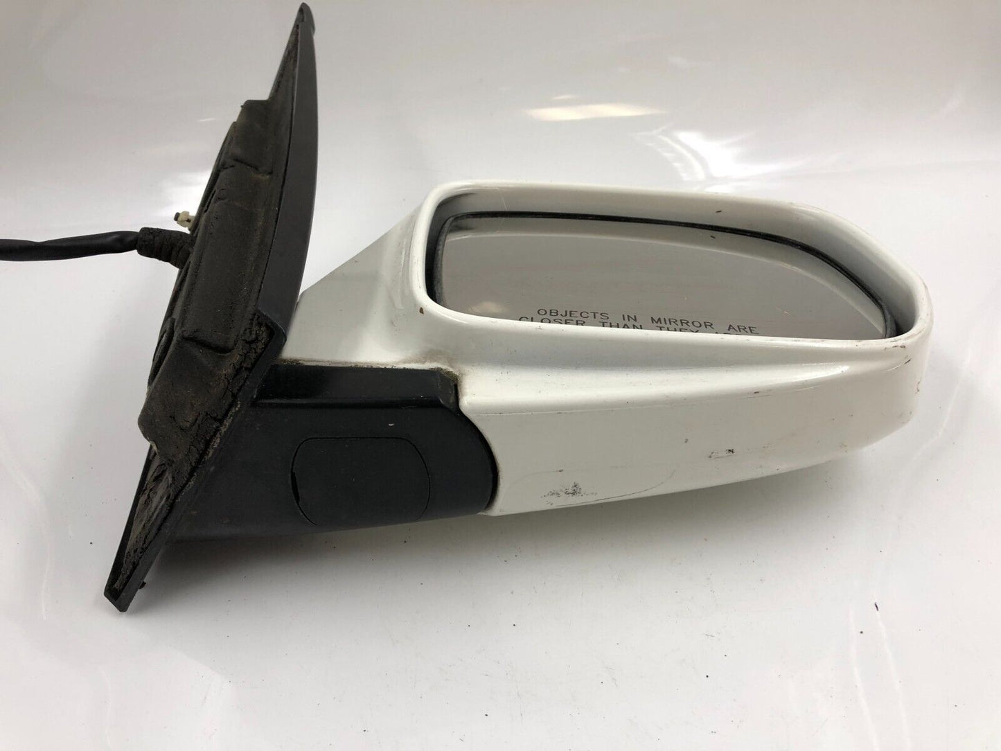 1999-2004 Honda Accord Passenger Side View Power Door Mirror White OEM C02B27080