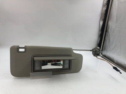 2013-2016 Chevrolet Malibu Passenger Sunvisor Gray Illuminated OEM D03B45089