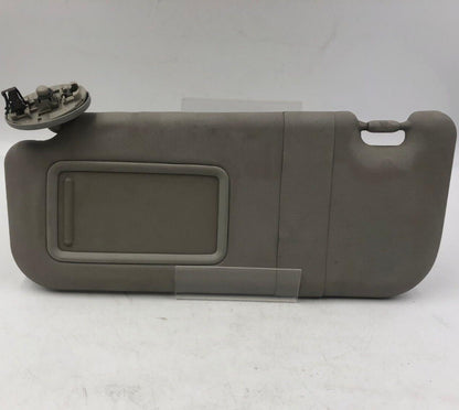 2009-2013 Toyota Corolla Driver Sun Visor Sunvisor Gray OEM C02B25082