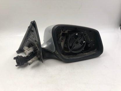 2009-2012 BMW 750i Passenger Side Power Door Mirror Silver NO MIRROR B02B26039