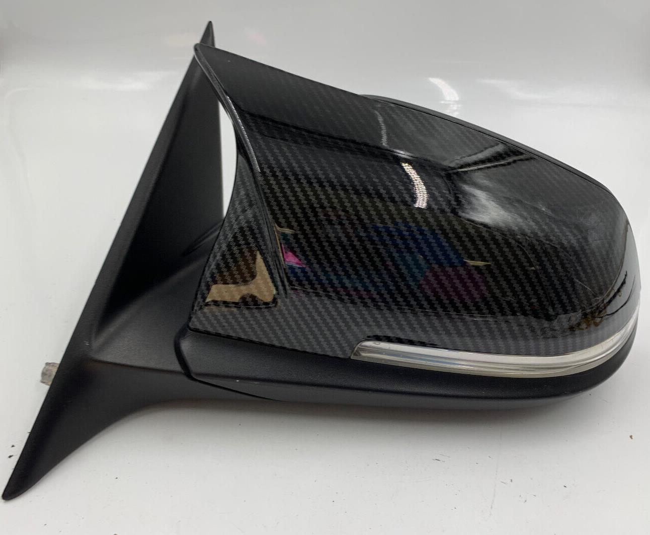 2014-2018 BMW 320i Driver Side View Power Door Mirror Black OEM E04B52022