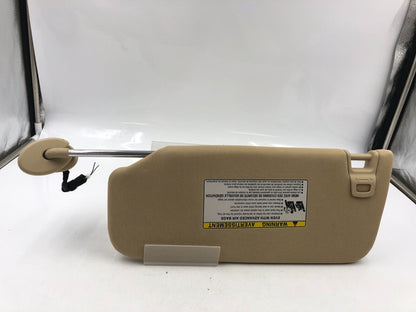 2013-2016 Toyota Avalon Passenger Sunvisor Sun Visor Beige Illuminated B03B20021