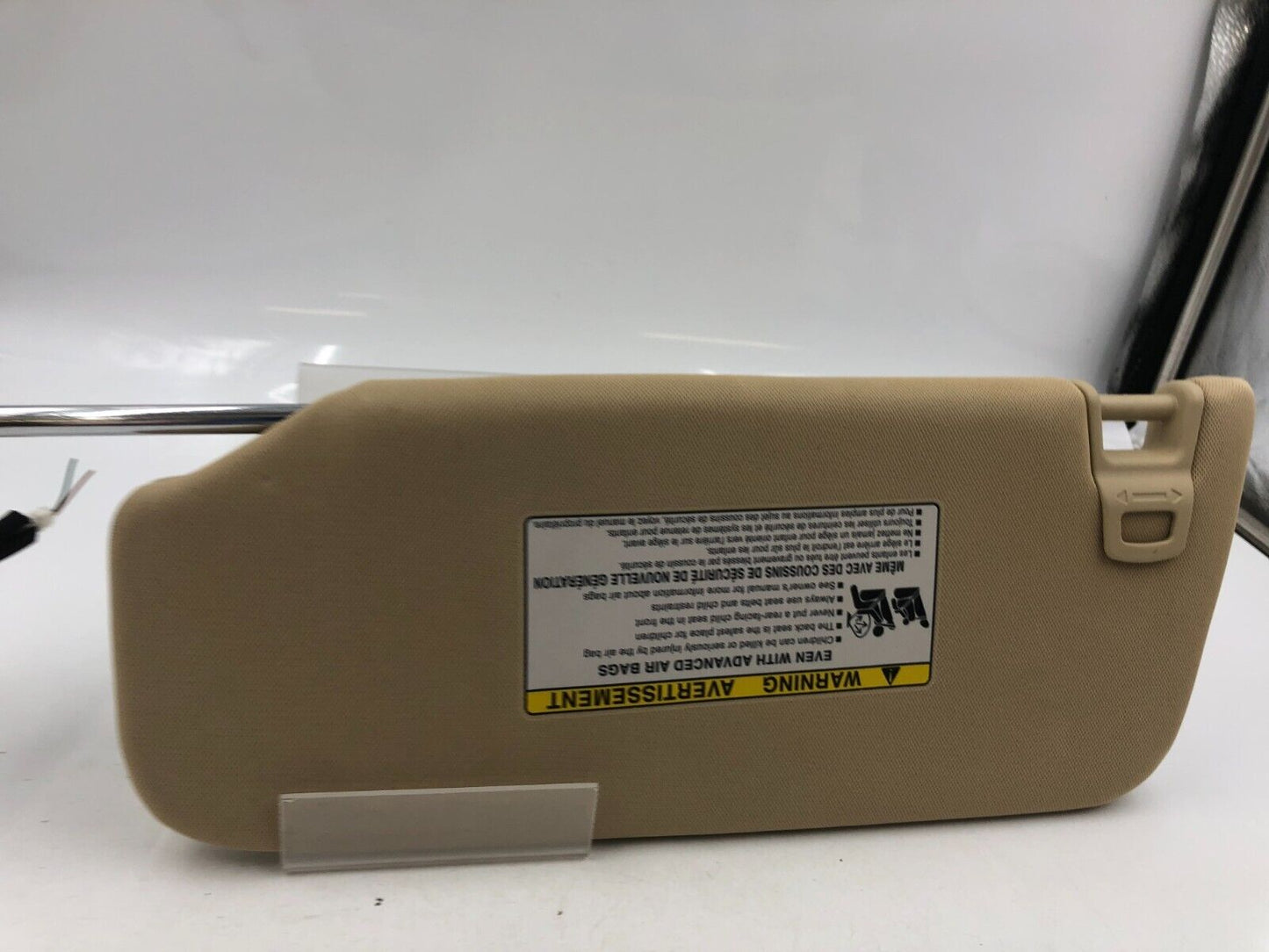 2013-2016 Toyota Avalon Passenger Sunvisor Sun Visor Beige Illuminated B03B20021